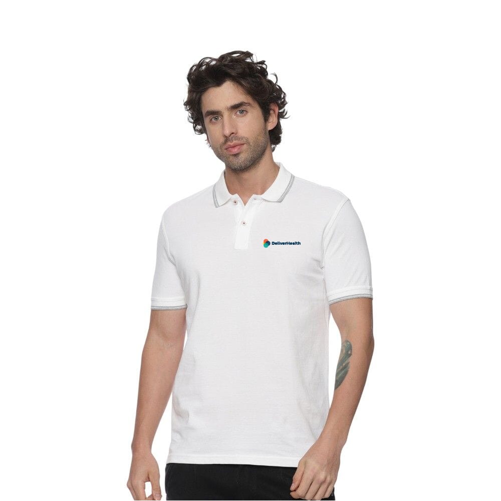 Allen Solly Polo T-shirt Men- White
